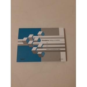 Obrazec 6,89a - Temeljnica A5