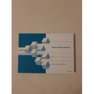 Obrazec 5,25 - Vezana knjiga računov