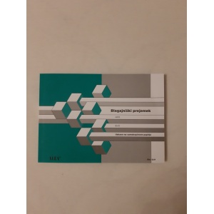 Obrazec 6,61 - Blagajniški prejemek