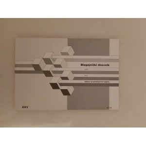 Obrazec 6,50 - Blagajniški dnevnik A4