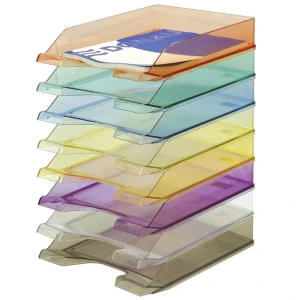 Predalnik PVC namizni prozorni sortirano