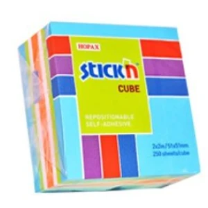 Kocka samolepilna 51x51/250 lističev sortirano