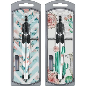 Šestilo z vijakom Faber Castell sortirano