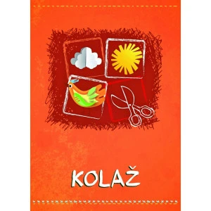 Kolaž papir A4 - 20listni