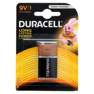 Baterijski vložek 9V (6LR61)Duracell